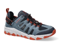 chaussure allrounder lacets cando bleu nuit